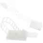 InLine verstelbare kabelklem 94mm naturel 10 stuks