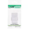 InLine USB 3.1 snap-in-module, USB-C bus/bus, witte behuizing