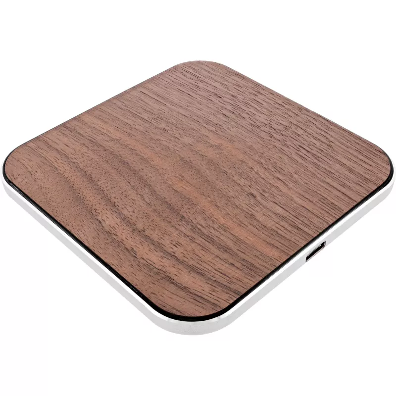 InLine Qi woodcharge, draadloze snellader, 5/7,5/10W/15W, USB-C, zonder logo