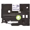Brother TZE-FA4 etikettentape blauw op wit
