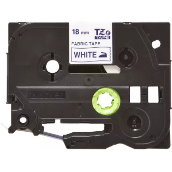 Brother TZE-FA4 etikettentape blauw op wit