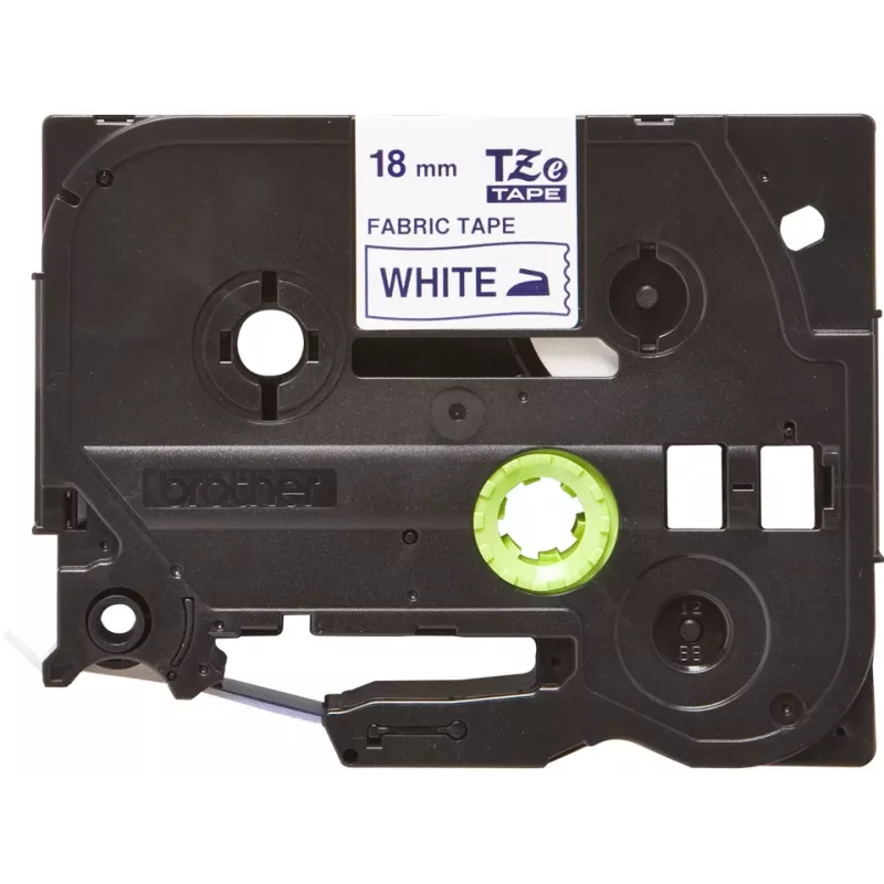 Brother TZE-FA4 etikettentape blauw op wit