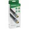 Antennekabel InLine Premium 69203P 4-voudig afgeschermd >110 dB zwart 3 m