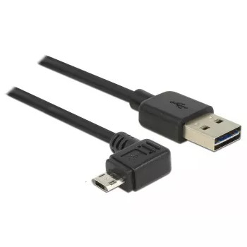 USB-kabel DeLOCK 83846 USB 2.0 1 m USB A Micro-USB B zwart