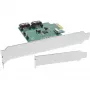 InLine interfacekaart 2 poort SATA 6Gb/s x1 PCIe 2.0 RAID 0 / 1 / SPAN