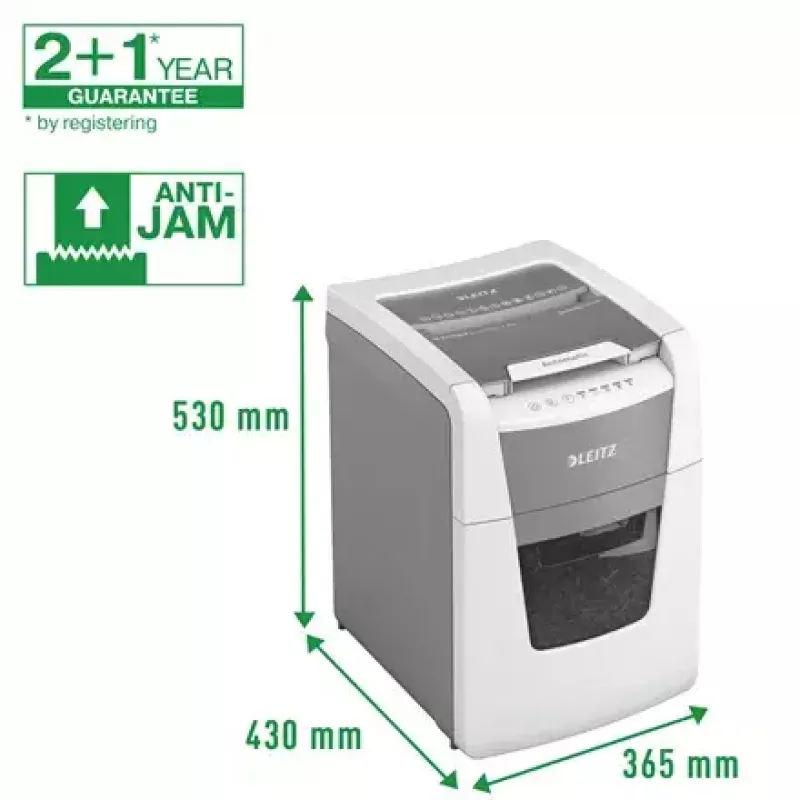 Leitz IQ Autofeed Small Office 100 automatische documentenvernietiger P5
