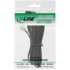 InLine TAE-F-kabel voor Telekom/Siemens TAE-F naar RJ11 6P4C M/M, 1 m