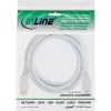 InLine High Speed HDMI-kabel met ethernet, M/M, wit, vergulde contacten, 1,5 m
