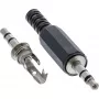 3,5 mm audio stereostekker InLine 99100 soldeerversie