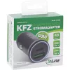 InLine USB-autolader stroomadapter Power Delivery, USB-A + USB-C, zwart