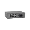 LevelOne 8-poorts Fast Ethernet PoE-switch, 802.3at/af PoE, 4 PoE-uitgangen, 65W