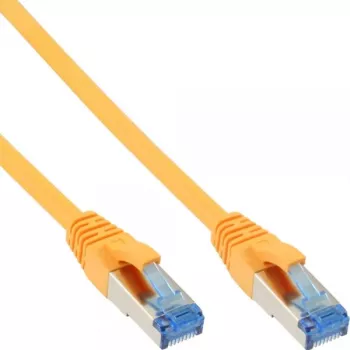 InLine patchkabel S/FTP PiMF Cat.6A halogeenvrij 500 MHz geel 1,5 m
