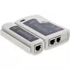 InLine tester voor RJ45-kabels en -stekkerverbindingen met 9 controle-LED's