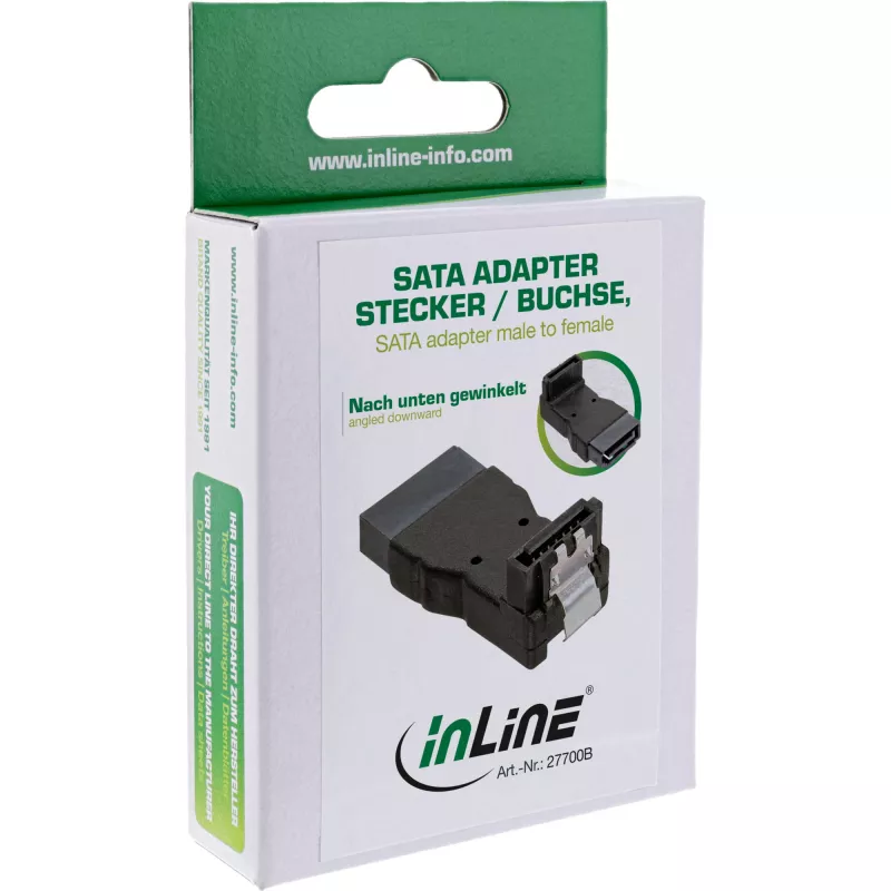 InLine SATA-adapter stekker bus haaks naar beneden 27700B