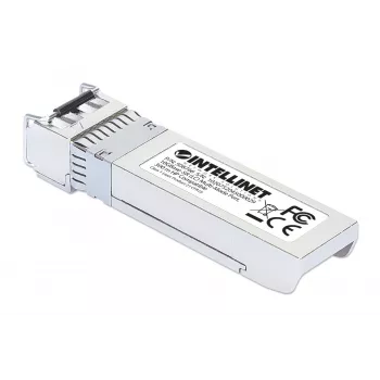 Intellinet transceiver module optisch, 10 Gigabit Fiber SFP+, 10GBase-SR (LC) multimode-poort, 300 m, golflengte 850 nm, Ethernet, glasvezel, HPE-compatibel, voldoet aan HPE J9150A / J9150D / JD092A / JD092B, drie jaar garantie