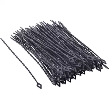 Kabelbinder InLine 150 mm zwart, 100-pack – bevestigingsbanden voor kabels