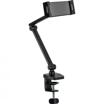 Tablet-houder InLine 55721S zwart klembevestiging tot 12,9 inch