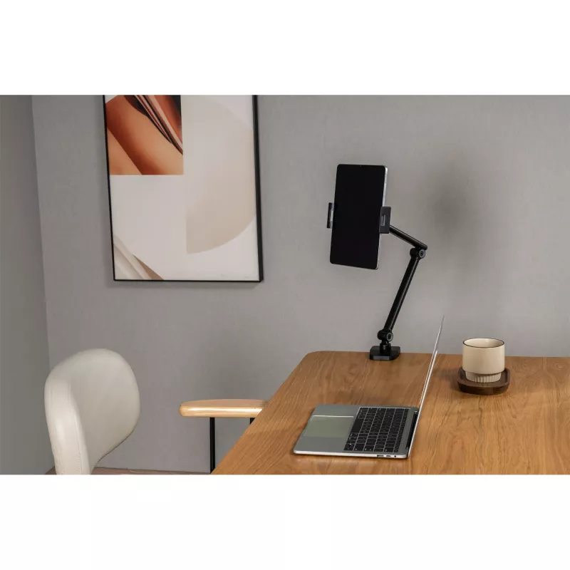 Tablet-houder InLine 55721S zwart klembevestiging tot 12,9 inch