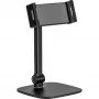 InLine tablet-tafelhouder met standvoet, tot 12,9 inch, zwart