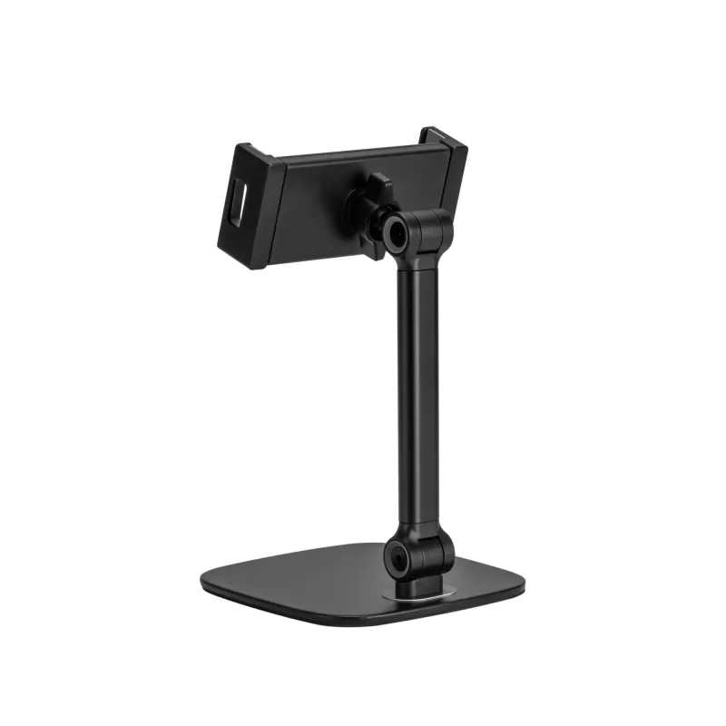 InLine tablet-tafelhouder met standvoet, tot 12,9 inch, zwart