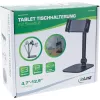 InLine tablet-tafelhouder met standvoet, tot 12,9 inch, zwart