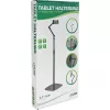 InLine tablet-houder met metalen bodemplaat, tot 12,9 inch, zwart