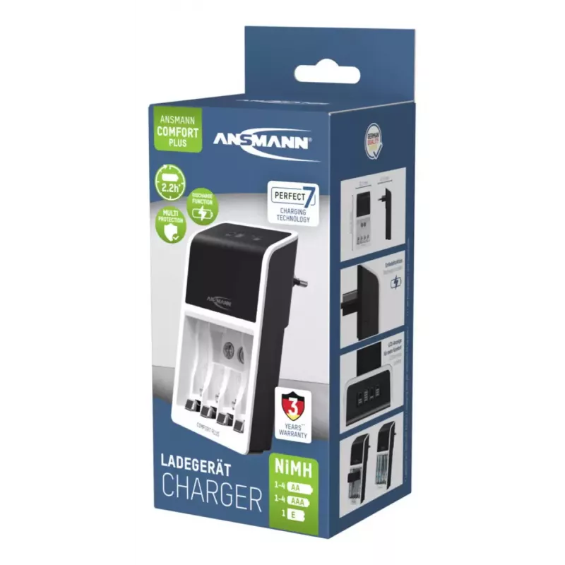 Batterijoplader Ansmann Comfort Plus