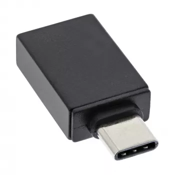 InLine USB 3.2 Gen.2 adapter, USB-C-stekker naar USB-A-bus, OTG