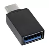 InLine USB 3.2 Gen.2 adapter, USB-C-stekker naar USB-A-bus, OTG