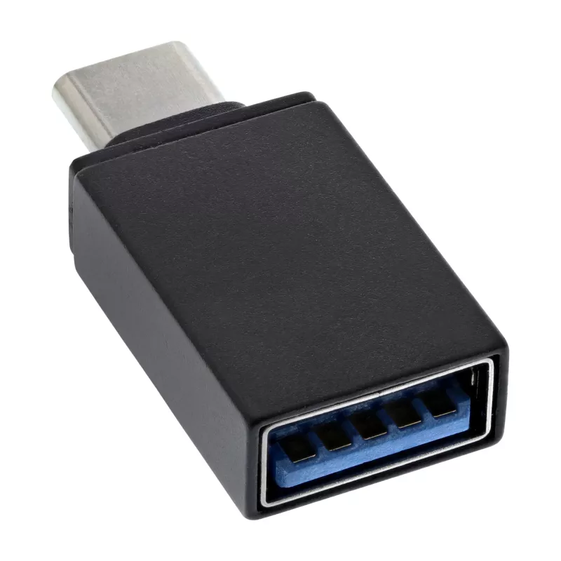 InLine USB 3.2 Gen.2 adapter, USB-C-stekker naar USB-A-bus, OTG