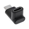 USB 3.2 Gen.2 adapter InLine 35807 USB-C stekker naar C bus boven/onder haaks