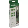 InLine slank audio vliegtuigstoel-kabel 2x 3,5 mm stekker naar 1x bus, 2 m
