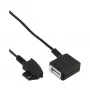Telefoonverlengkabel InLine TAE-F 15m zwart