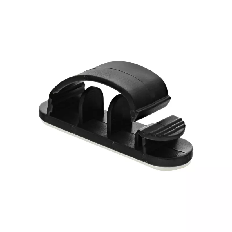 Kabelmanager-tas met plakband, InLine 5,4 cm breedte, 10 stuks, zwart