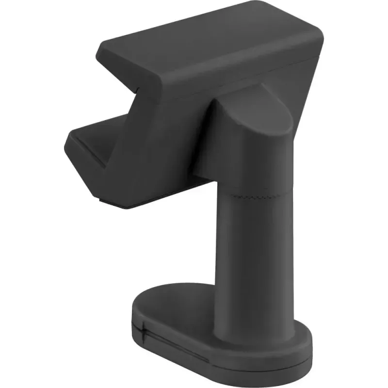Stekkerdoosbeugel InLine 23196B draaibaar veerklem zwart