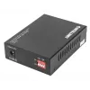 Intellinet 508209 Gigabit PoE+ mediaconverter, 1000Base-T RJ45 naar 1000Base-LX SC singlemode, 20 km, 1310 nm, tot 30 W