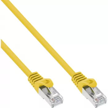 InLine patchkabel SF/UTP Cat.5e geel 2m