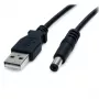 StarTech.com USB-naar-5,5-mm-stroomkabel - Type-M holle stekker - 3 ft