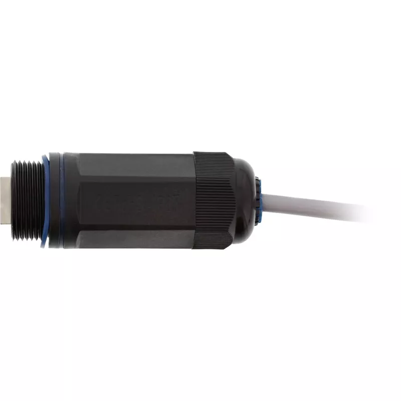 InLine Cat.6 koppeling, waterdicht IP67, 2x RJ45 F/F, 1:1