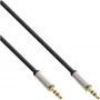 InLine slanke audiokabel 3,5mm stekker / stekker, stereo, 5m