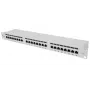 Intellinet patchpanel, Cat6a, FTP, 24-poorts, 1U, afgeschermd, 90° top-entry LSA-strips, grijs