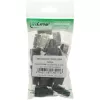 InLine crimpstekker RJ45 8P8C afgeschermd met invoerhulp en knikbescherming, grijs