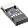 InLine USB 2.0 naar USB 3.2 Type-E Key-A adapter intern