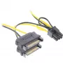 InLine netadapter 2x SATA / 6-pin voor PCIe-grafische kaart 26628B