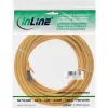 InLine patchkabel S/FTP PiMF Cat.6A halogeenvrij 500 MHz geel 7,5 m