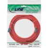 InLine patchkabel S/FTP PiMF Cat.6A halogeenvrij 500MHz rood 7,5 m