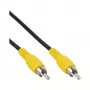 InLine videokabel, 1x RCA M/M, gele stekkers, 5m