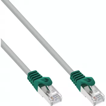 InLine crossover-patchkabel pc naar pc F/UTP Cat.5e grijs 10m