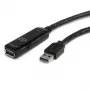 StarTech.com USB3AAEXT3M actieve USB 3.0-verlengkabel, USB-A male naar USB-A female, 3 m, zwart