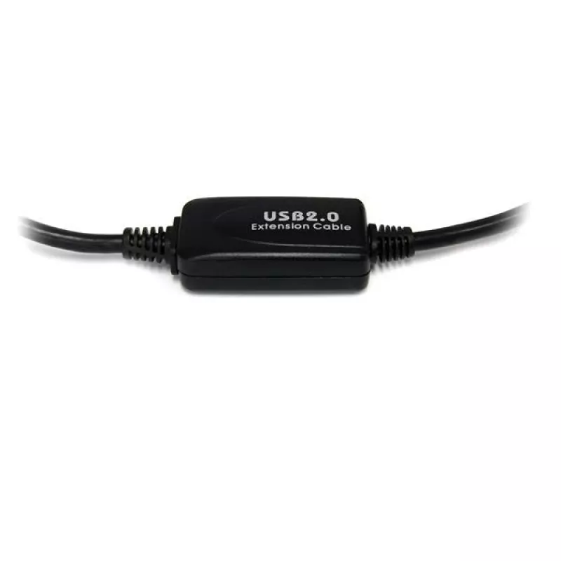 StarTech.com 9 m (30 ft.) actieve USB 2.0 A-naar-B-kabel, 9 m, USB A, USB B, USB 2.0, 0,48 Gbit/s, zwart